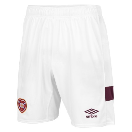 Fotbalové Šortky Umbro Heart Of Midlothian F.c. 22/23 Home Krátké Junior Bílé | CZ-50066