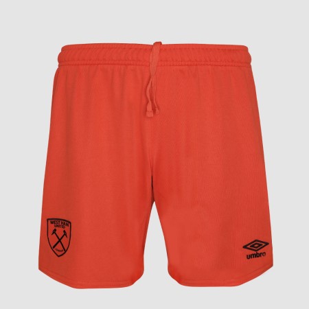 Fotbalové Šortky Umbro West Ham Utd 22/23 Third Krátké Oranžové | CZ-94831
